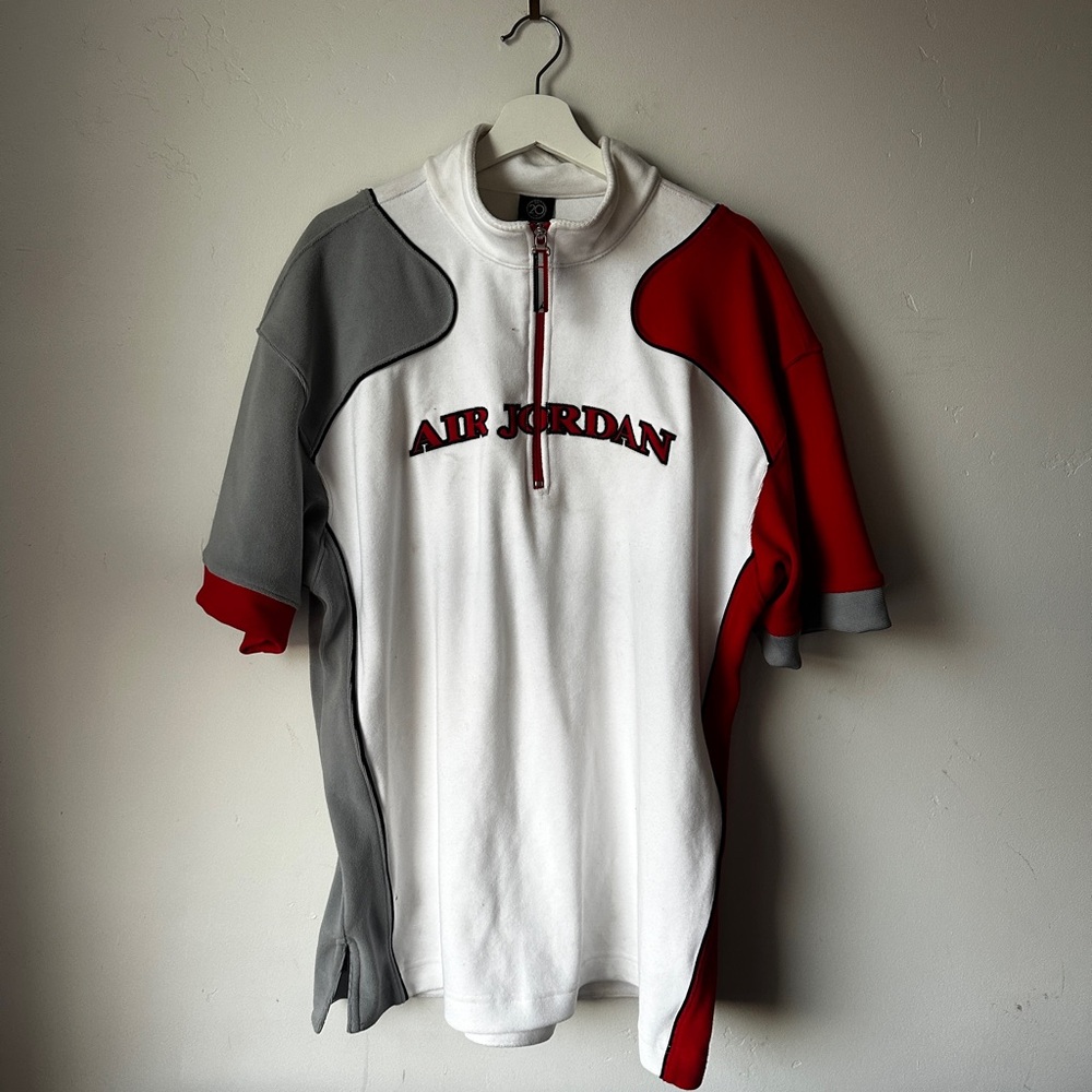 Vintage 2005 Jordan Half Zip Warm Up size Large
